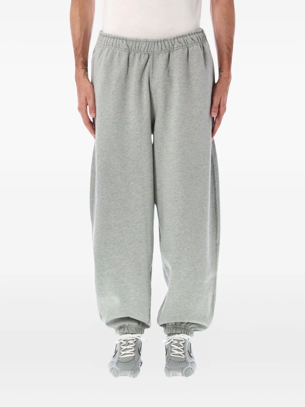 Nike Oversized French Terry Pants In Pink