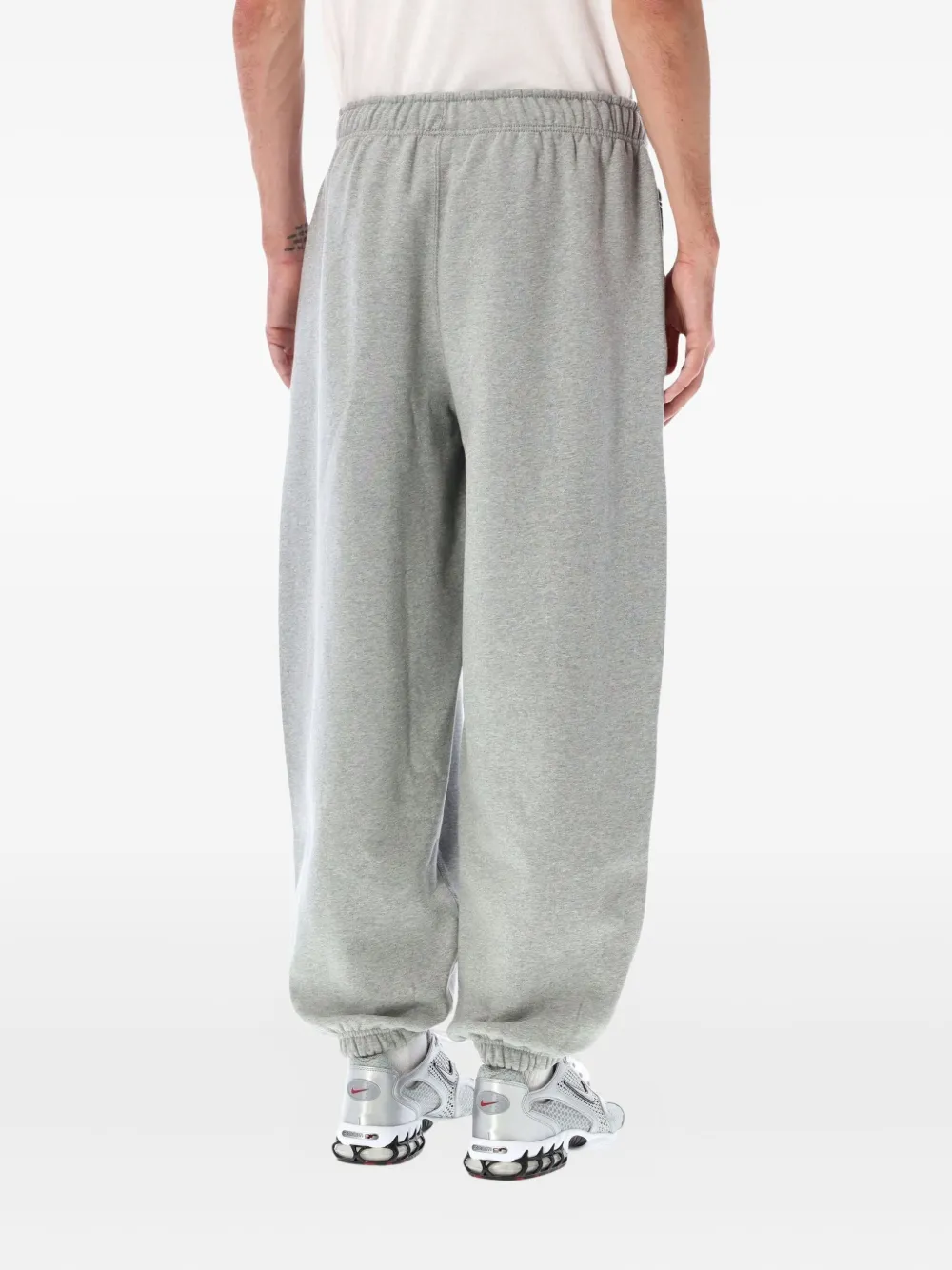 Nike Swoosh-detailed track pants - Grijs