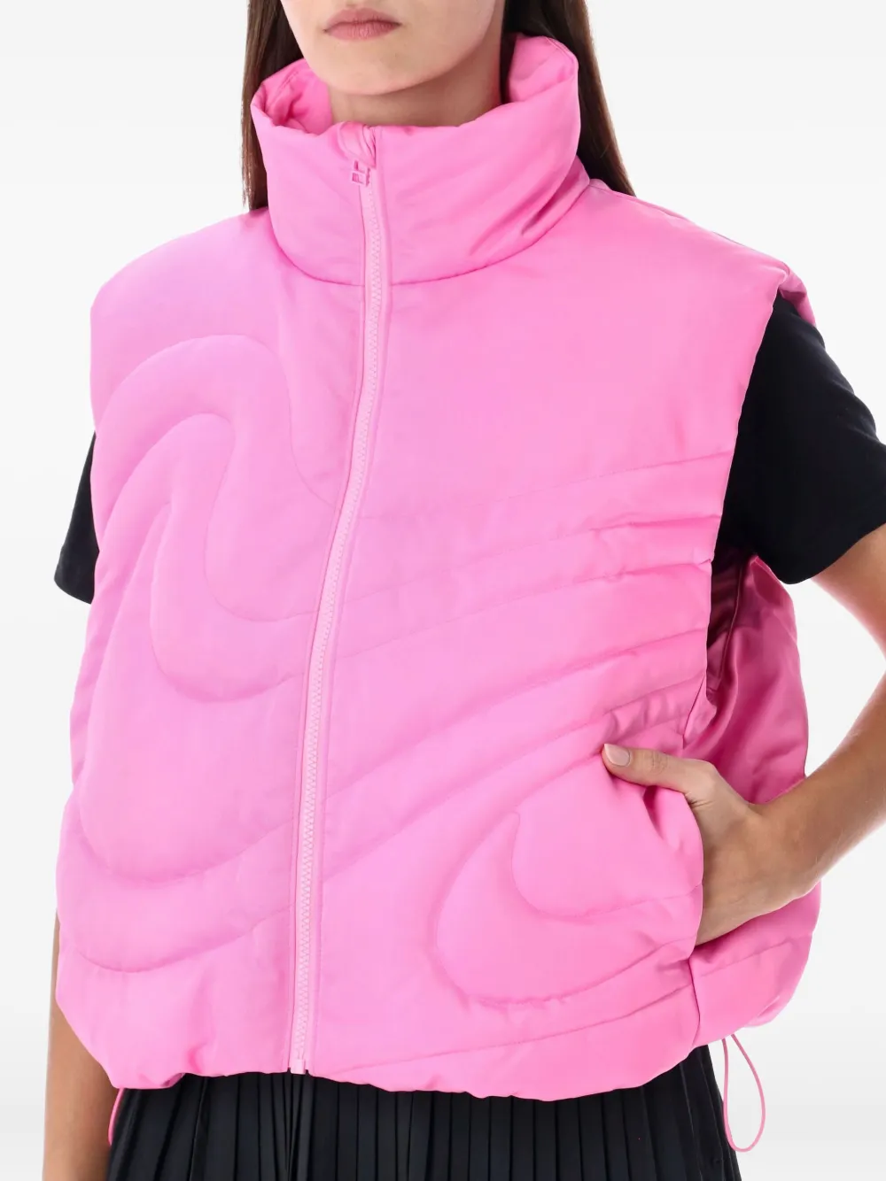 Nike Bodywarmer met rits Roze