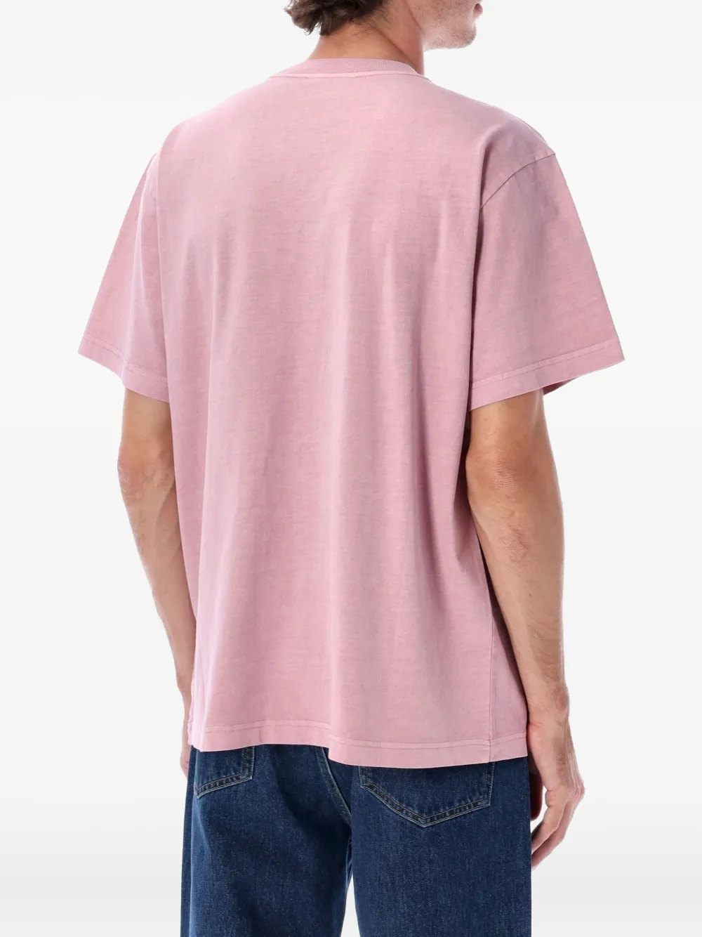 Obey logo T-shirt - Roze