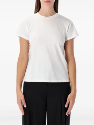 Comme Des Garçons Girl Ruffled Pocket Top | White | FARFETCH