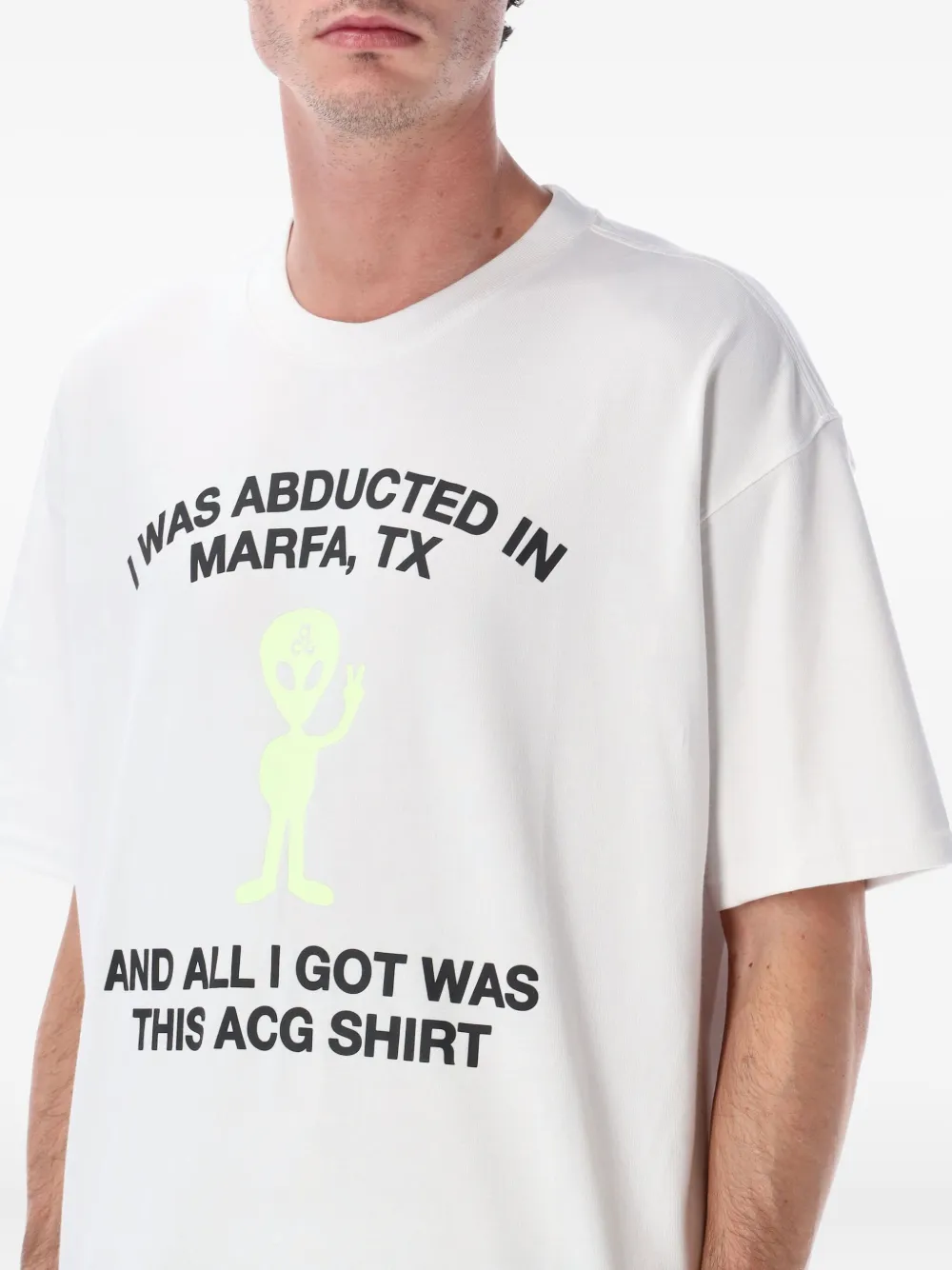 Nike Alien T-shirt Wit