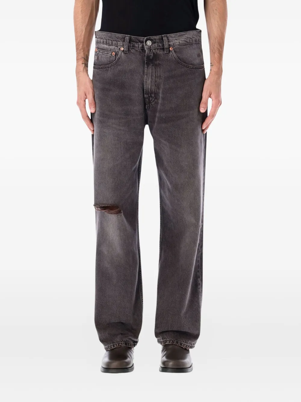 OUR LEGACY Highway ripped jeans | Black | Image 1