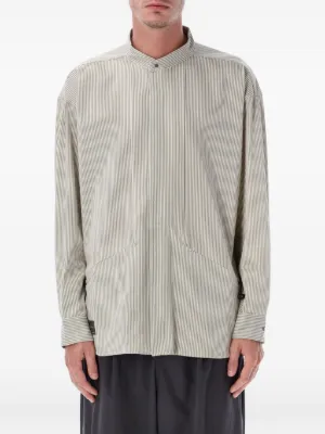 AIE国際 AIE ギャザーシャツ | ニュートラル | FARFETCH JP