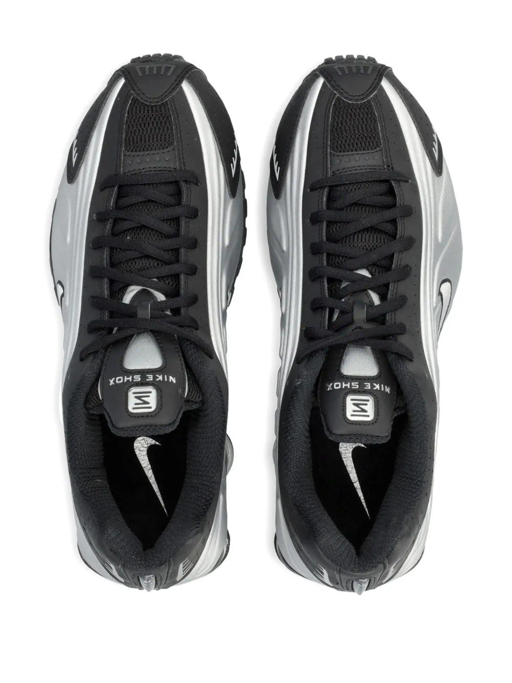 Nike Shox Metallic Trainers In Multi