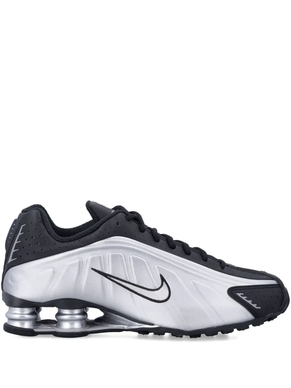 Nike Shox Metallic Trainers In Multi