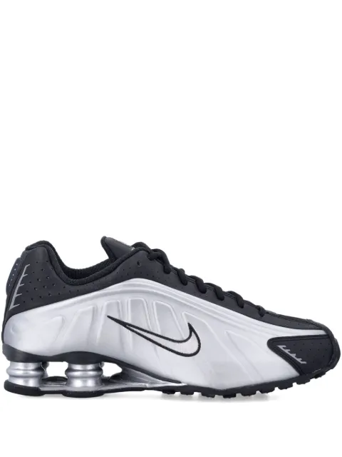 Nike Shox metallic trainers