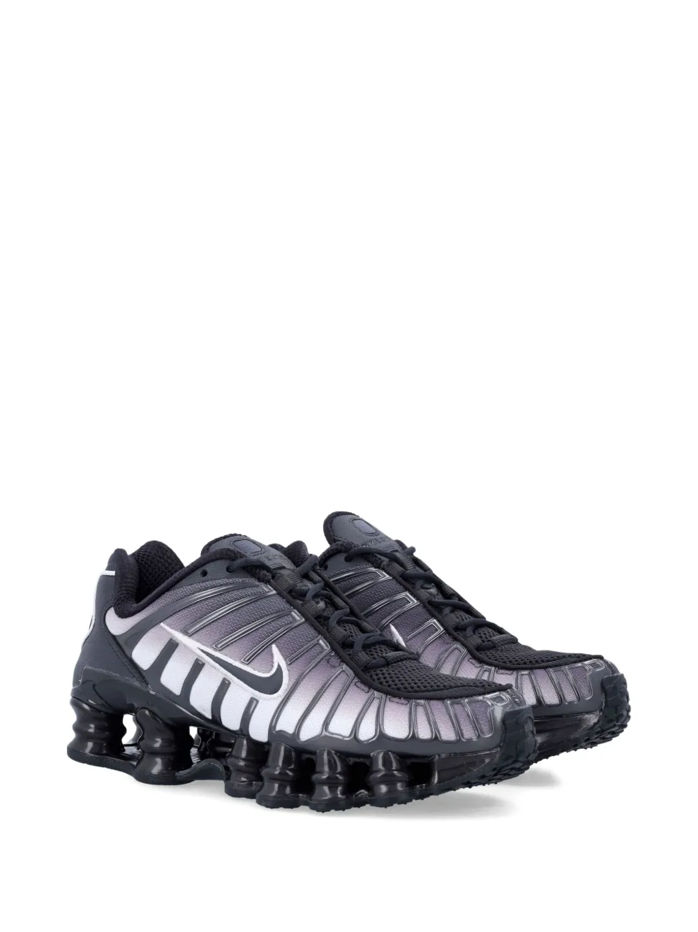Nike Shox TL swoosh detail trainers Zwart
