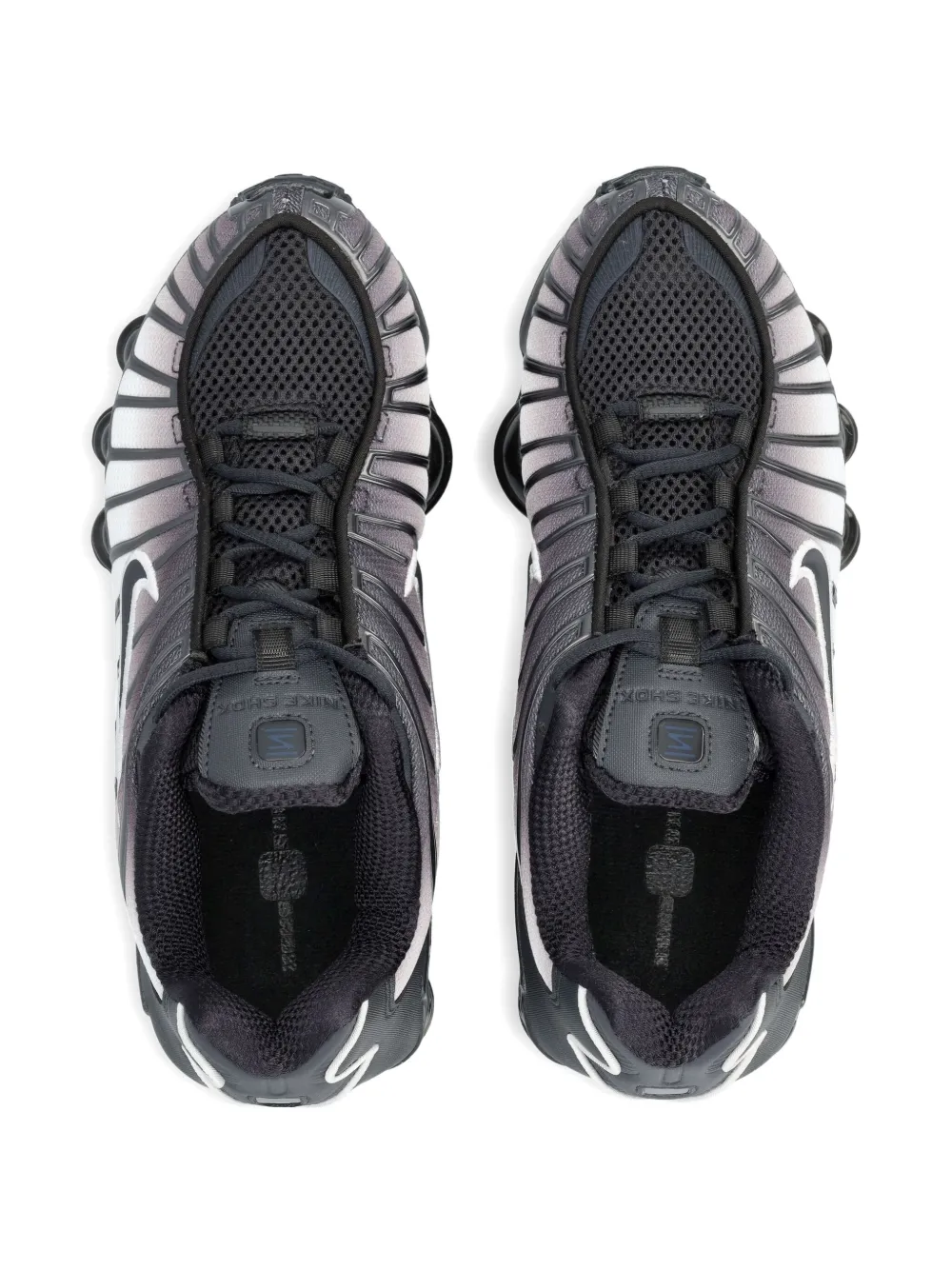 Nike Shox TL swoosh detail trainers Zwart
