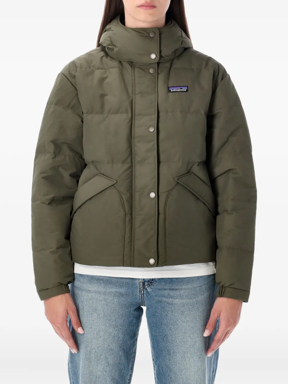 Patagonia フーデッド ジャケット - グリーン Patagonia フーデッド ジャケット - グリーン