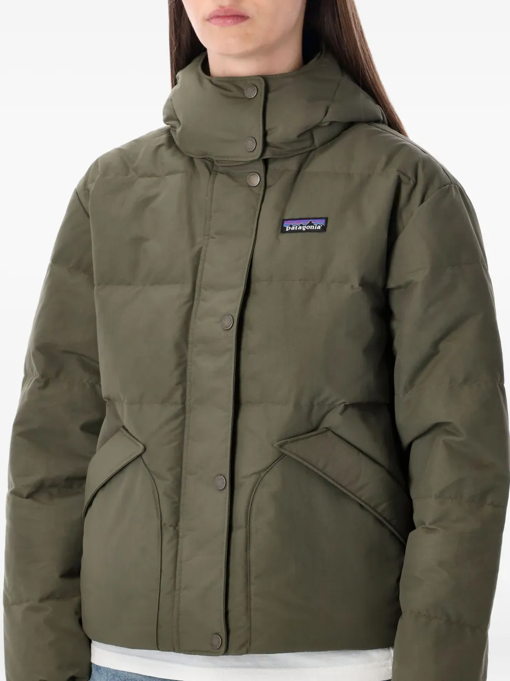 Patagonia Jack met capuchon Groen