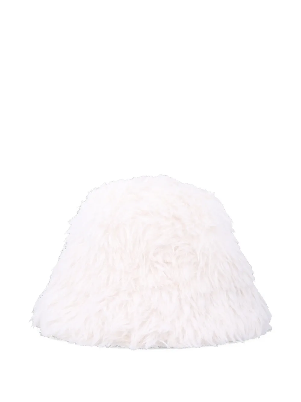 Perfect Moment Eco Shearling Bucket Hay In White