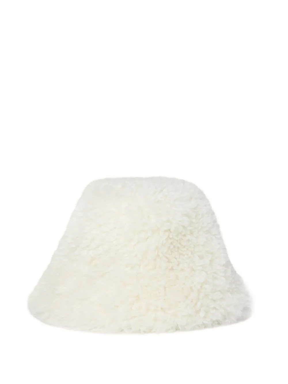 Perfect Moment textured bucket hat - Bianco