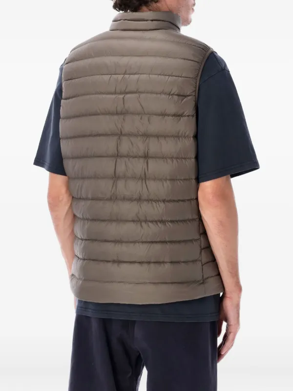 Patagonia Down Sweater™ キルティングジップベスト | ブラウン 