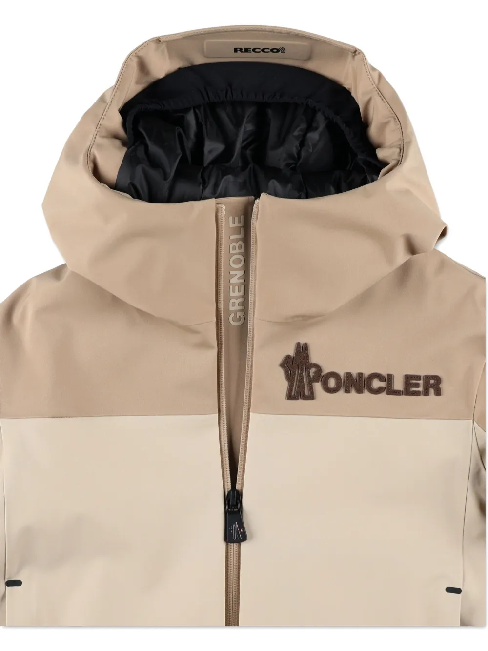 MONCLER GRENOBLE KIDS Gewatteerde jas Beige