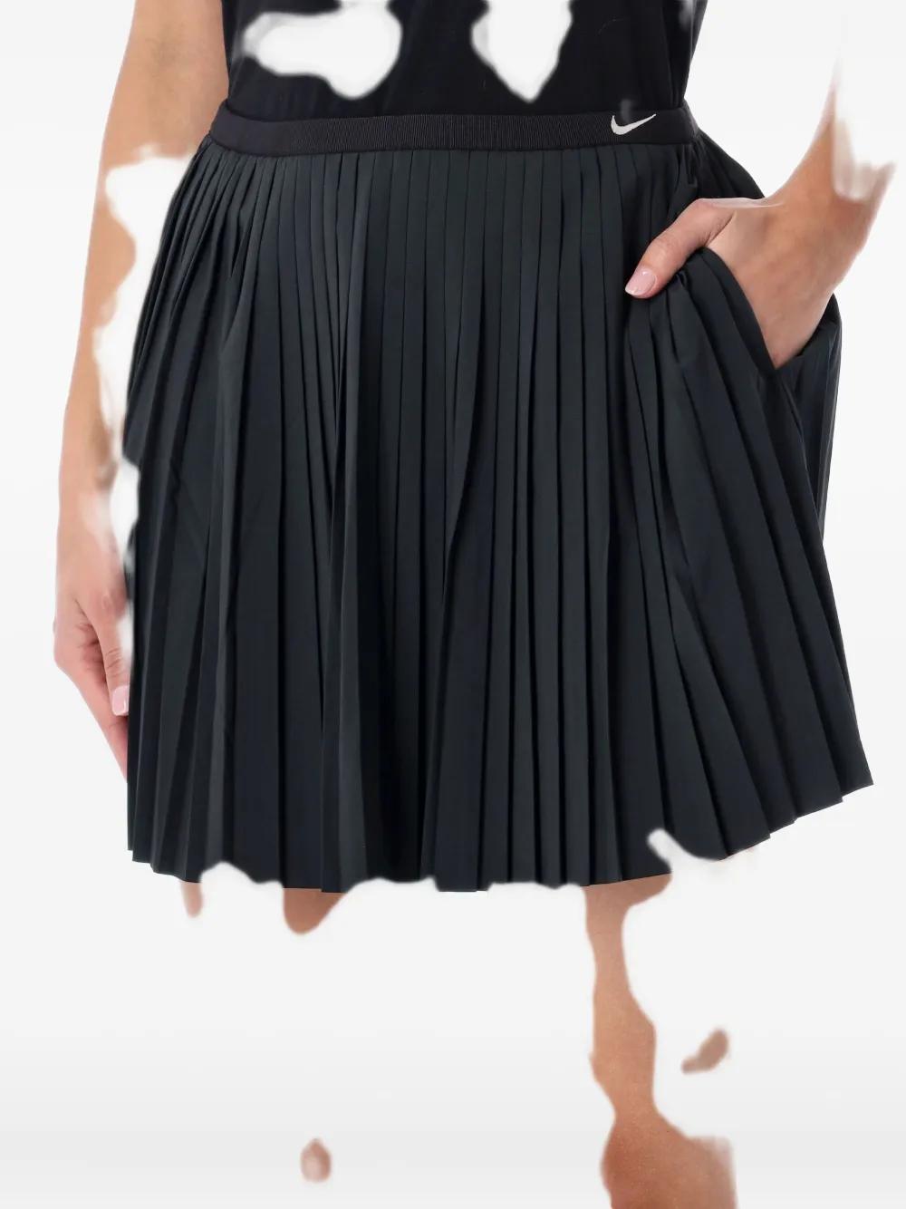 Nike Pleated Skirt In Black