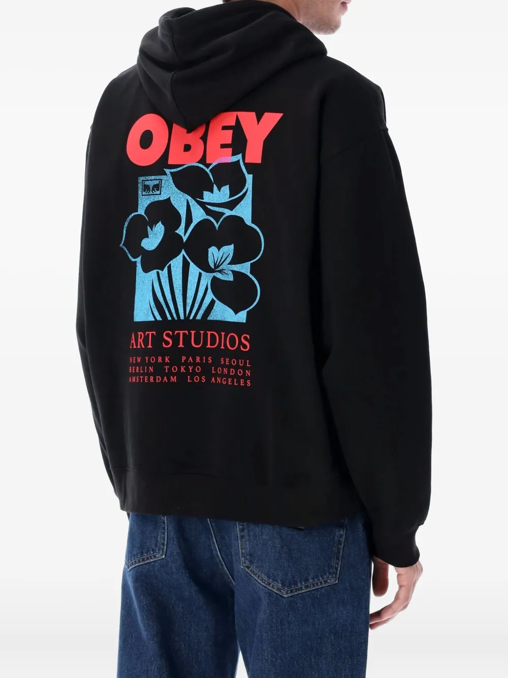 Obey floral hoodie | Hoodies | Image 2