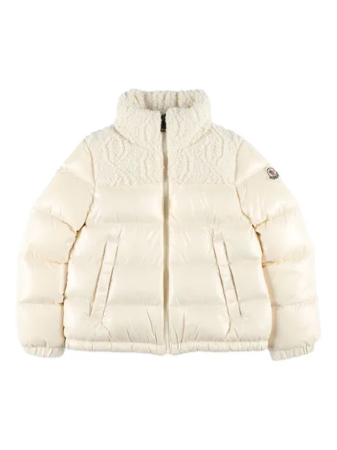 Moncler Enfant zip-up padded jacket