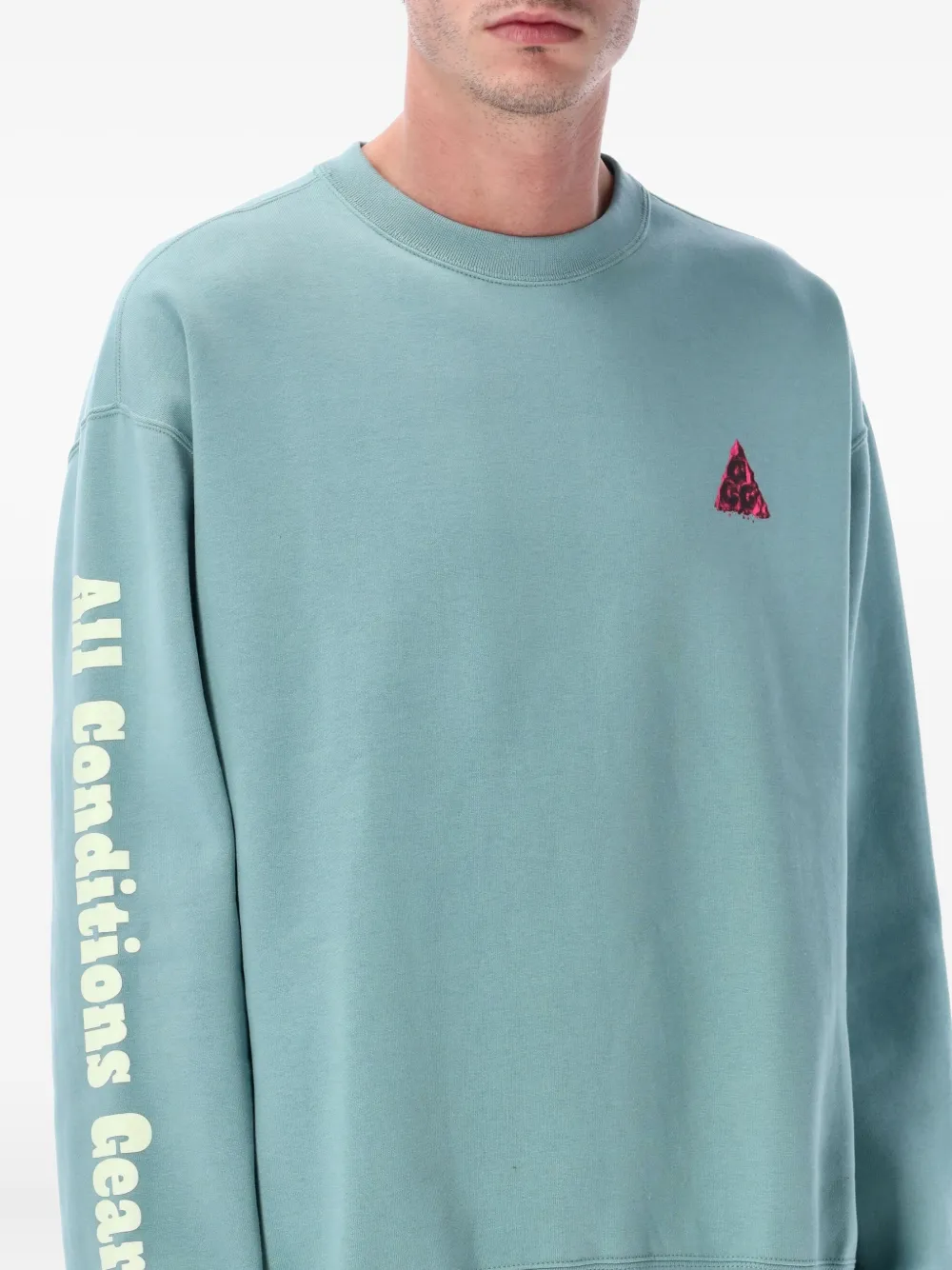 Nike Sweater met ronde hals Blauw