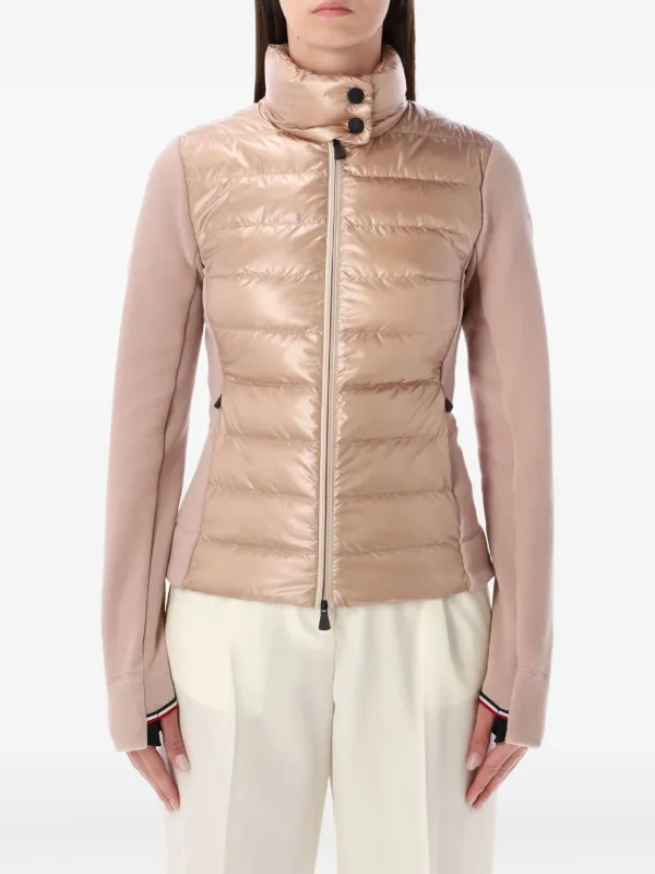 Moncler Grenoble Padded-panel Jacket in Pink