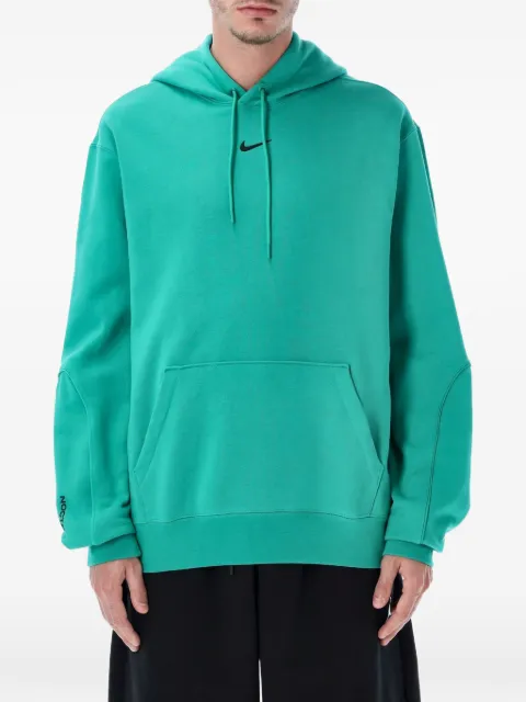Nike logo-detail hoodie