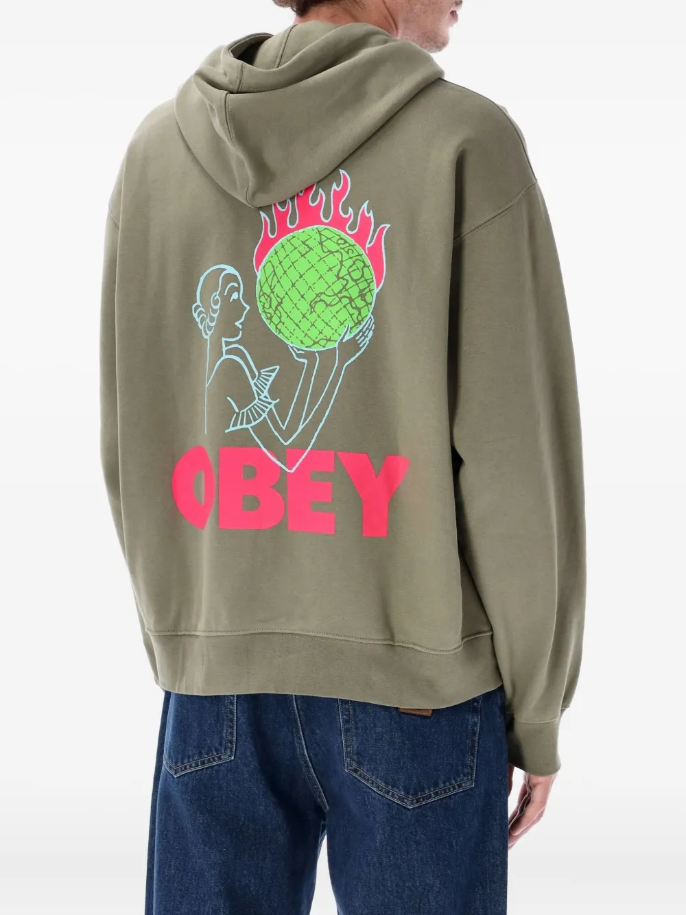 Obey front-pocket hoodie | Hoodies | Image 2