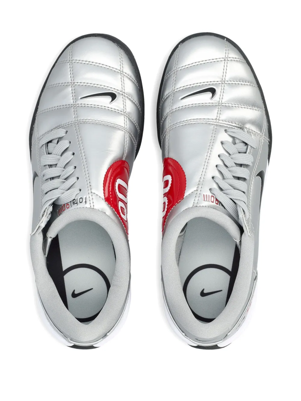 Nike Total 90 gewatteerde sneakers Zilver