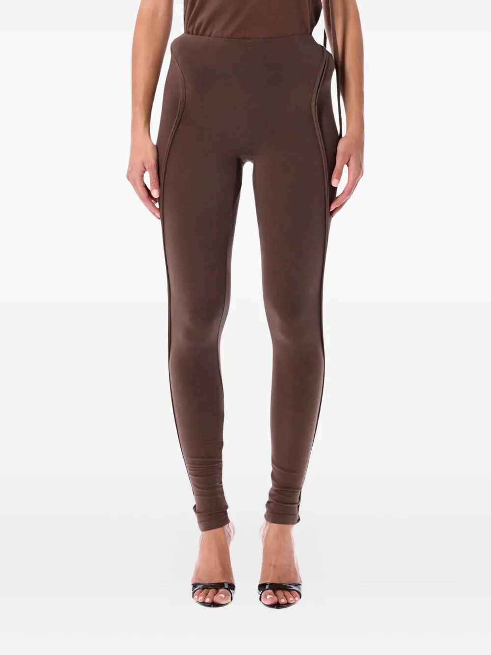 Ottolinger piping leggings - ブラウン Ottolinger piping leggings - ブラウン