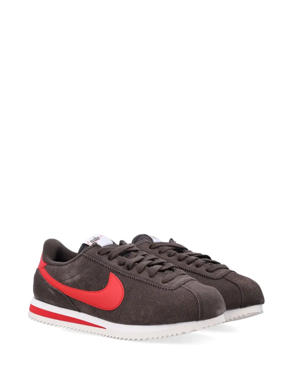 Nike IB1857 sneakers met Swoosh-detail Bruin