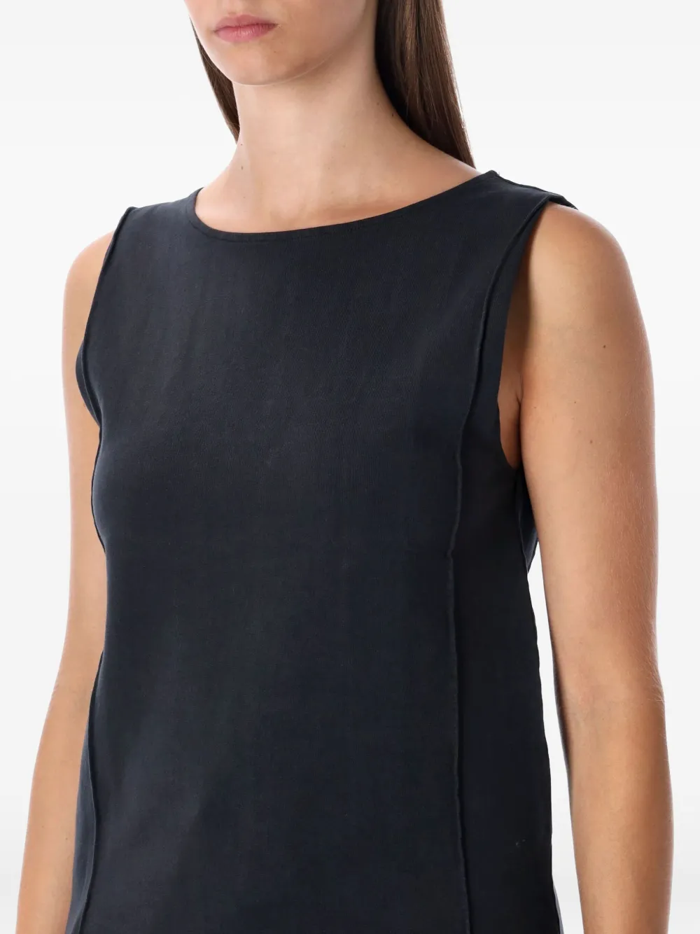 Our Legacy Fairisle Cut-out Top In Black