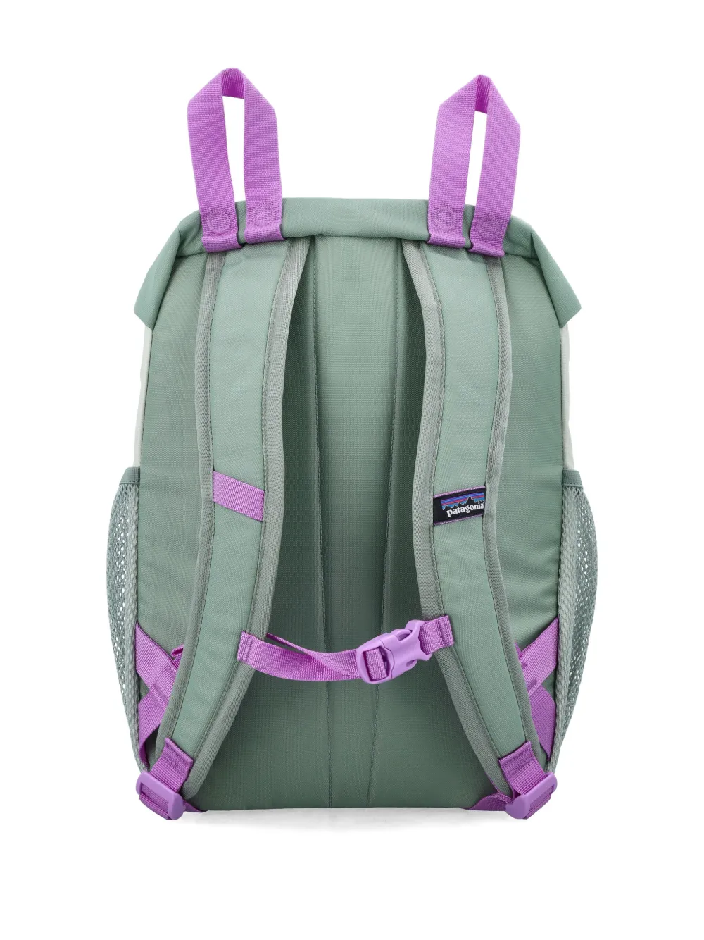 Patagonia Kids logo-patch backpack - Groen