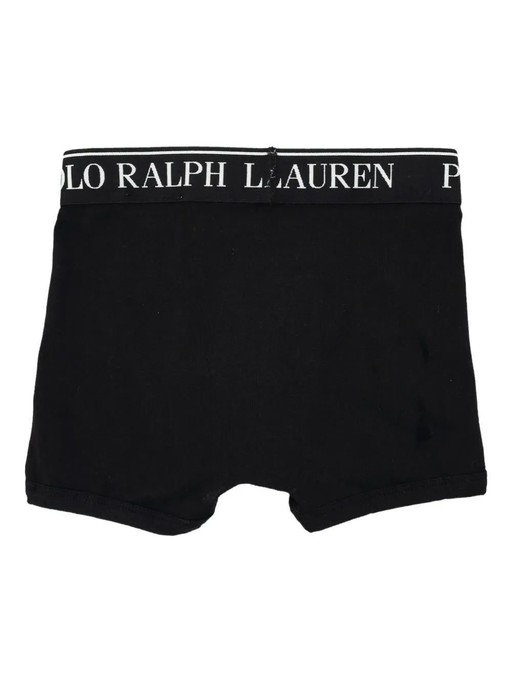 Polo Ralph Lauren Logo-waistband Boxers (pack Of Two) In Black