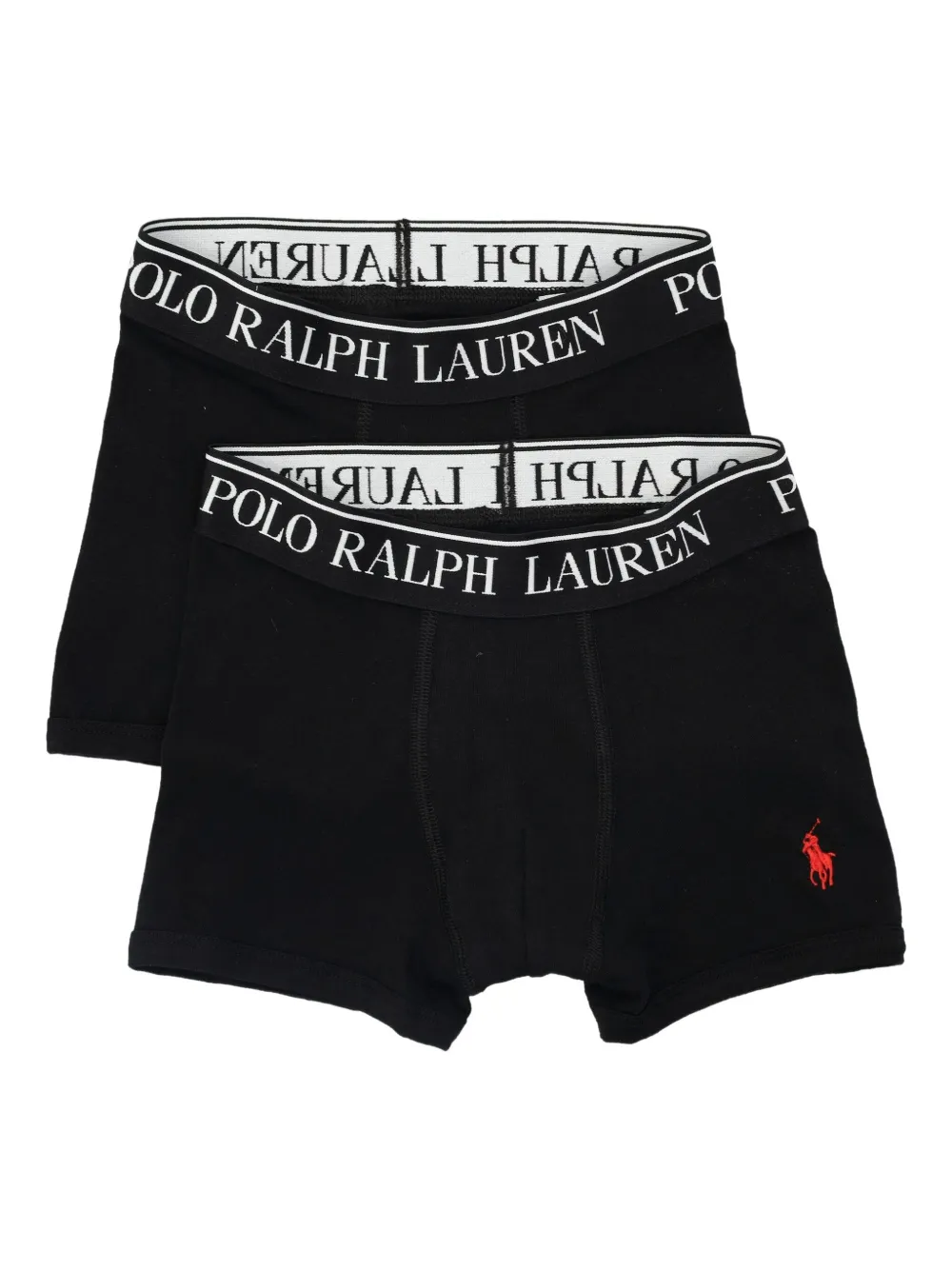 POLO RALPH LAUREN KIDS logo-waistband boxers (pack of two) - Schwarz