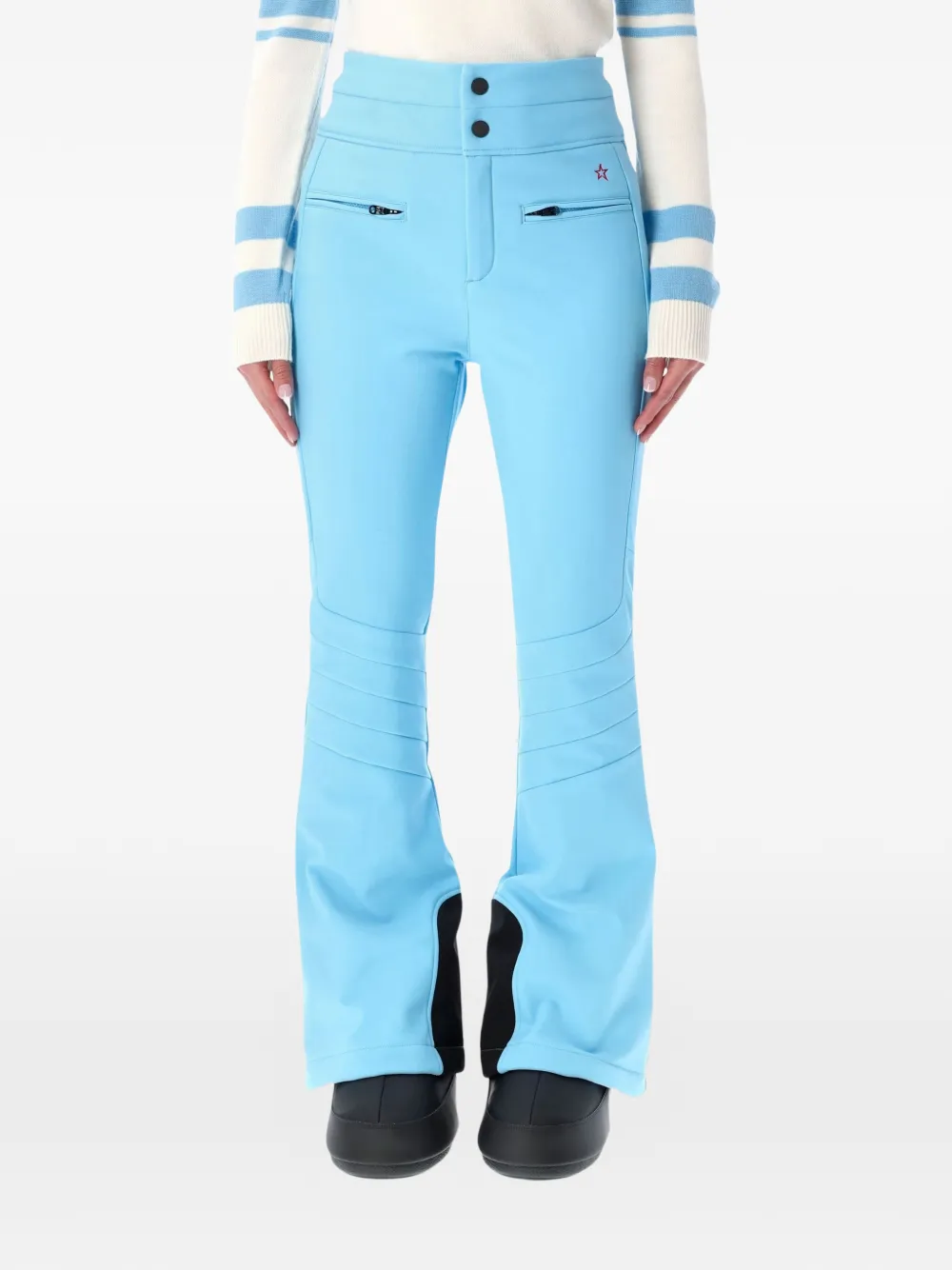 Perfect Moment Aurora high-waist flare ski pants - Blauw