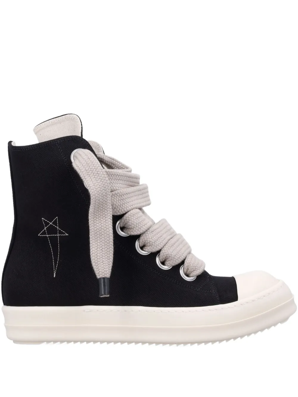 Rick Owens DRKSHDW Sneakers met rits Zwart