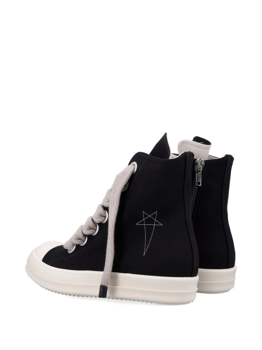 Rick Owens DRKSHDW Sneakers met rits Zwart
