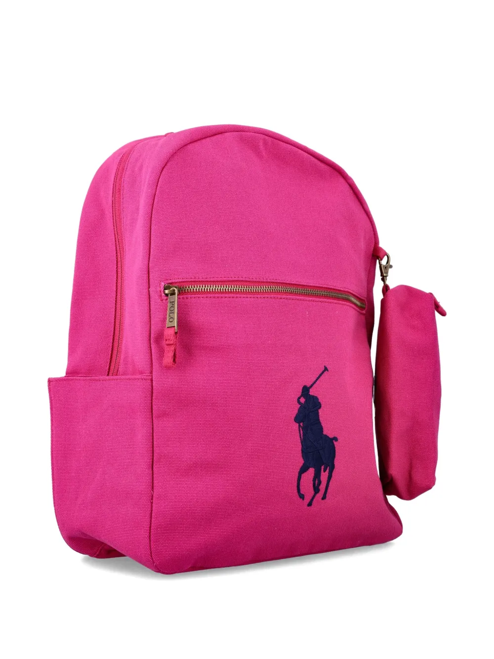 POLO RALPH LAUREN KIDS logo backpack - Roze