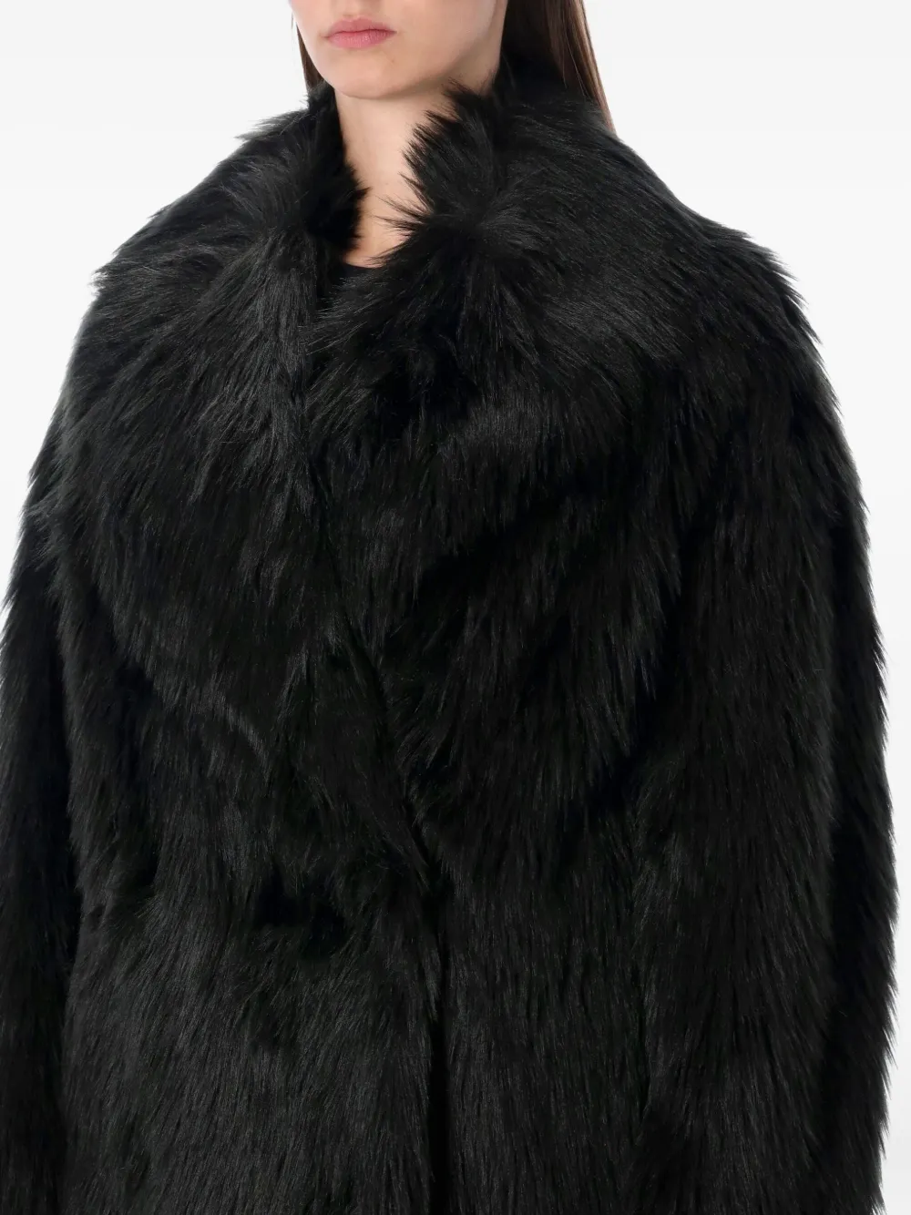 STAND STUDIO Katalina jas met dubbele rij knopen Zwart