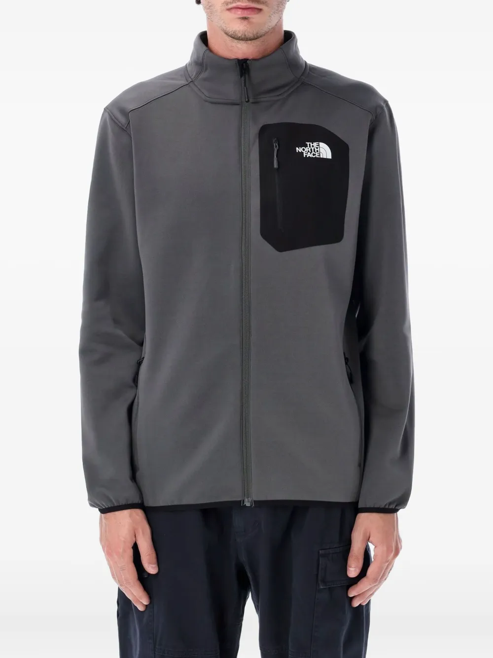 The North Face Crest full-zip fleece jacket | Grey | Image 1
