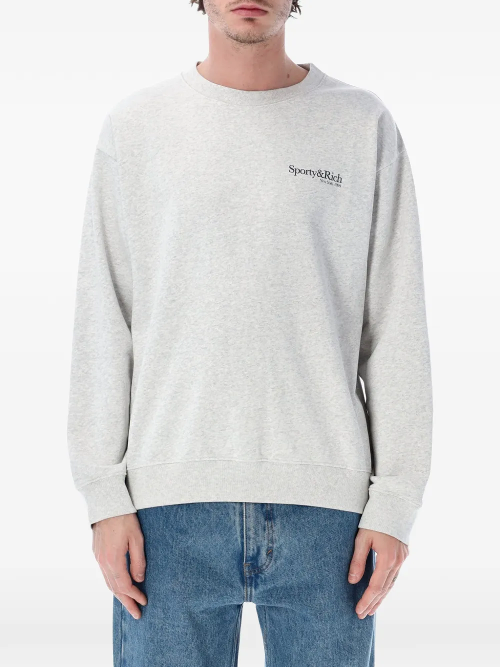 Sporty & Rich Run Club sweatshirt - Grigio