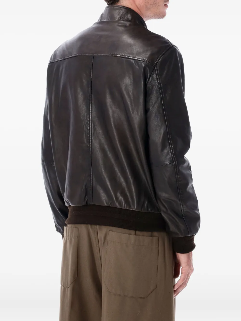 Sword 6.6.44 S.w.o.r.d 6.6.44 Leather Jacket In Multi