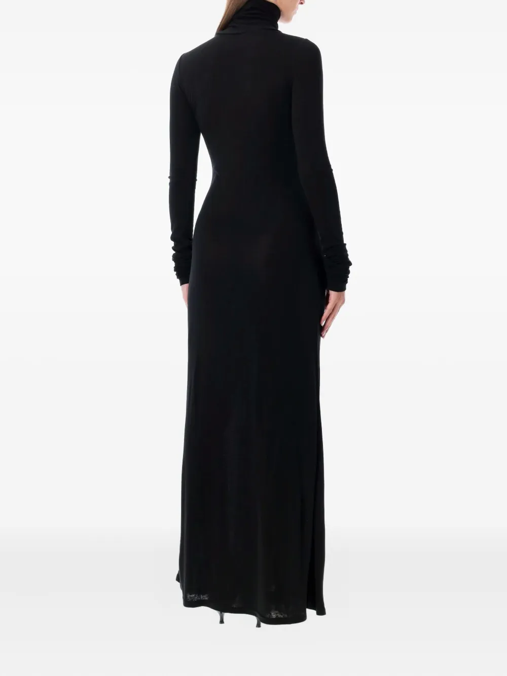 The Garment roll-neck maxi dress - Zwart