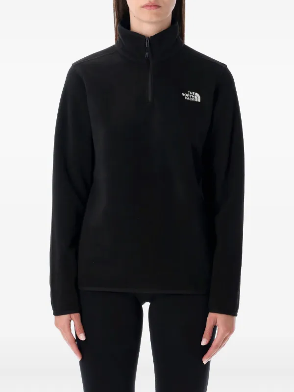 The North Face Glacier Fleece half-zip Sweatshirt Black FARFETCH PH