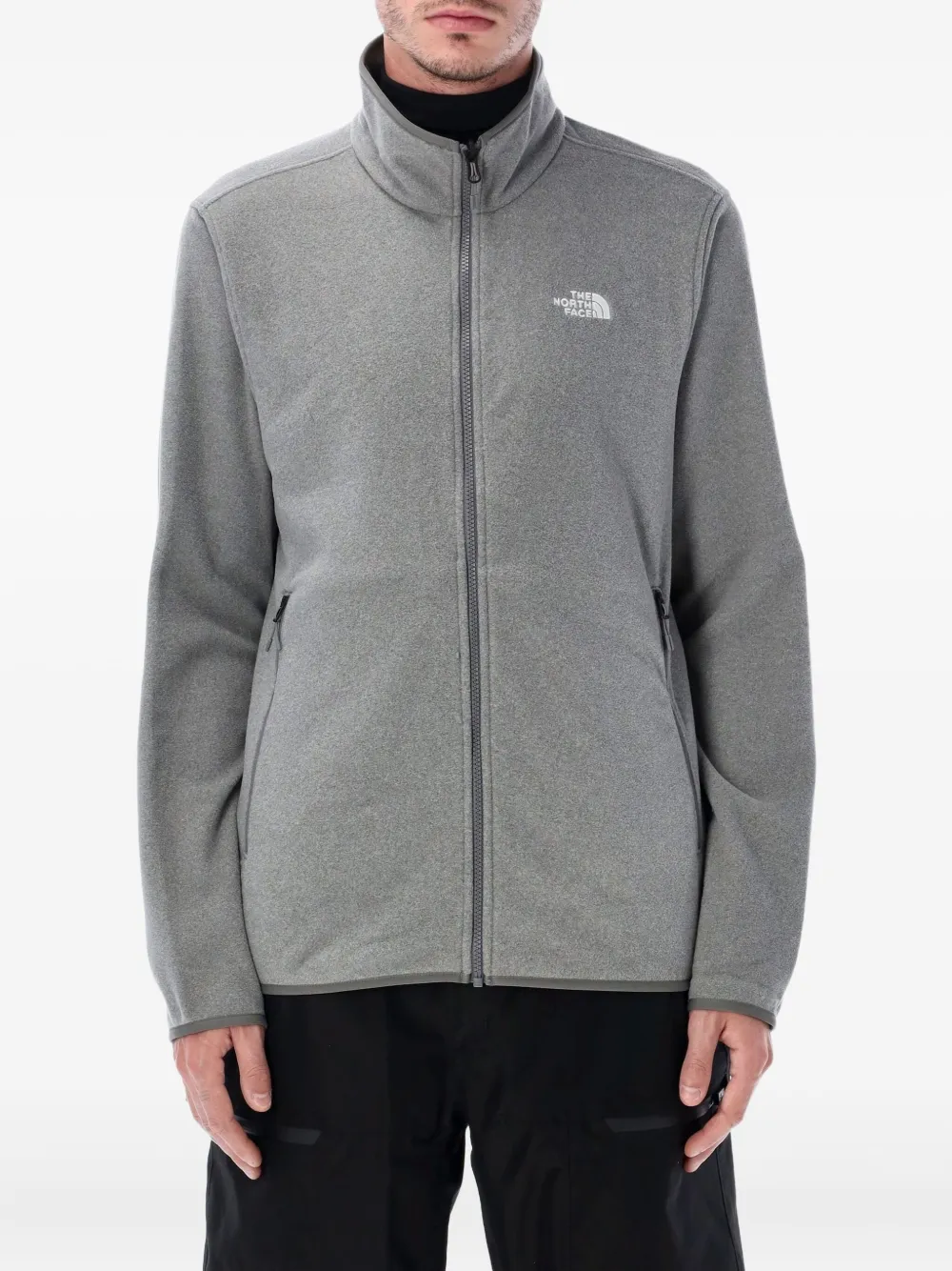 The North Face zip-up ski jacket - グレー The North Face zip-up ski jacket - グレー