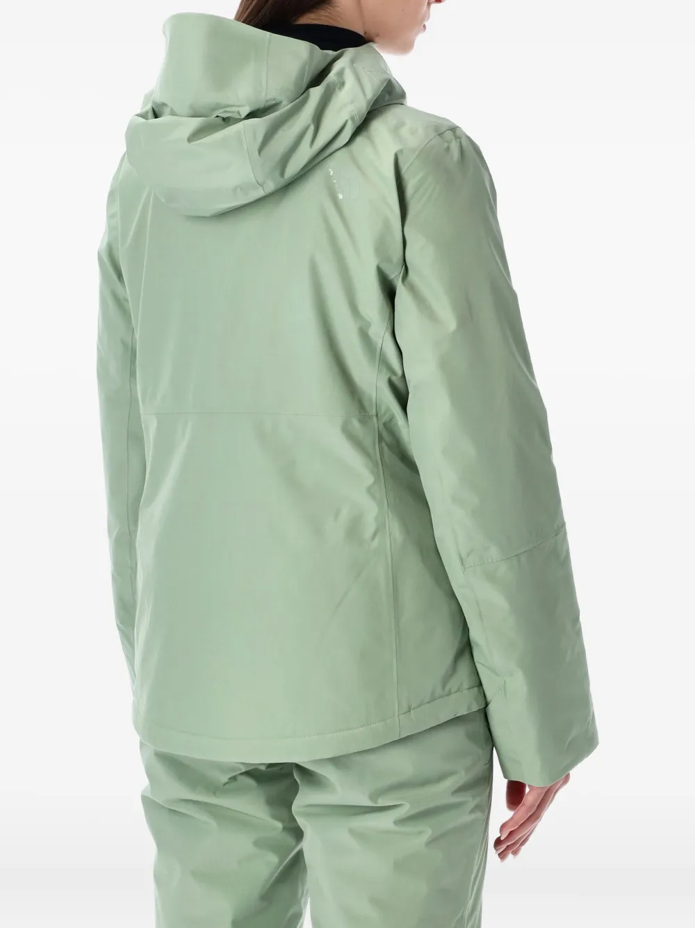 The North Face hooded zip skiwear jacket - Groen