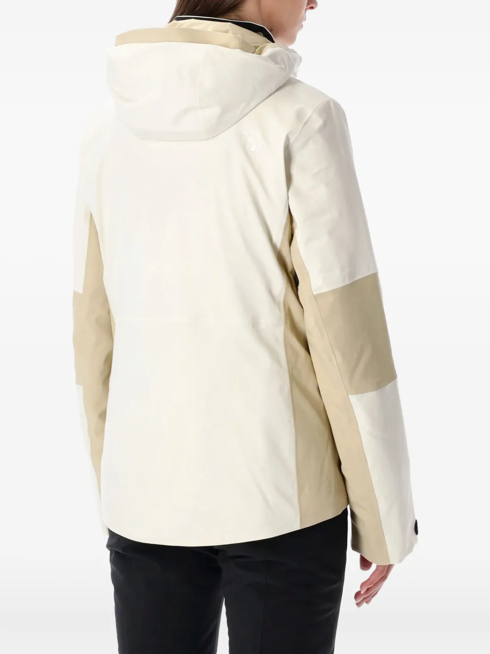 The North Face Lenado Panelled Ski Jacket In Brown