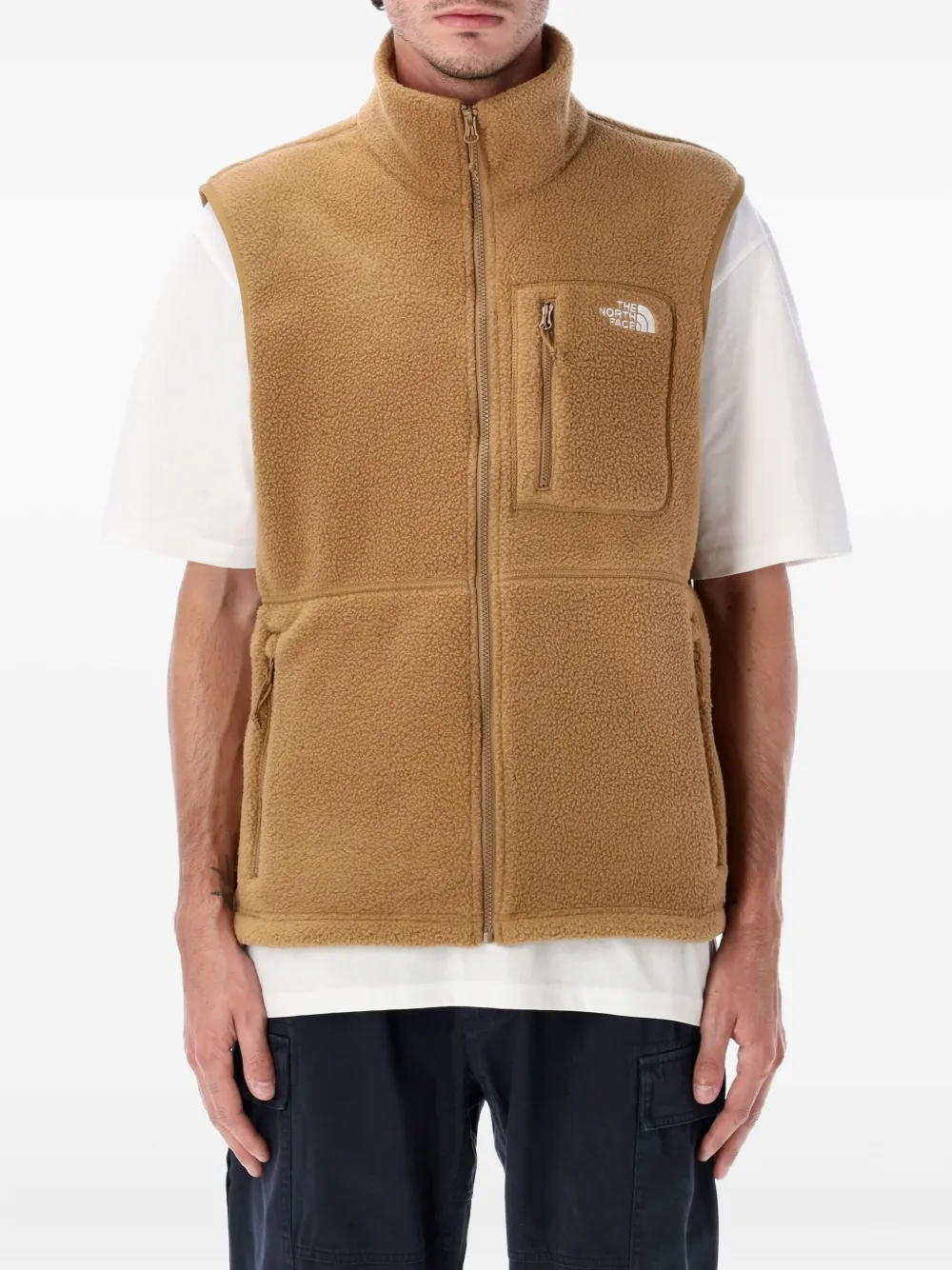 The North Face Yumiori zip-pocket vest | Brown | Image 1