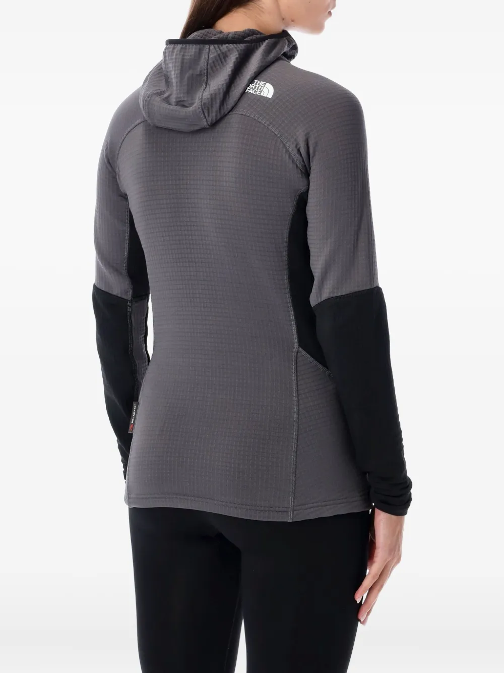 The North Face Hooded Zip Skiwear In Gray
