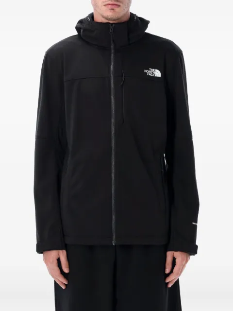 The North Face chamarra con logo estampado
