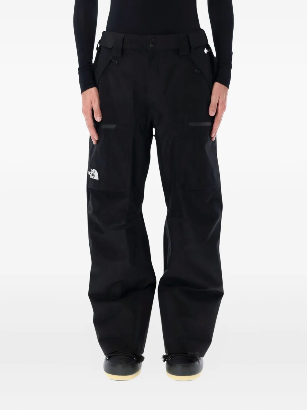 The North Face logo-detail ski bottoms - Zwart
